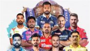 IPL 2023 Captains: इंडियन प्रीमियर लीग सीजन 16 में इन दिग्गजों के हाथ में होगी टीम का कमान, देखें पूरा लिस्ट